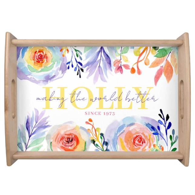 Making The World Better Since Serving tray (Front)