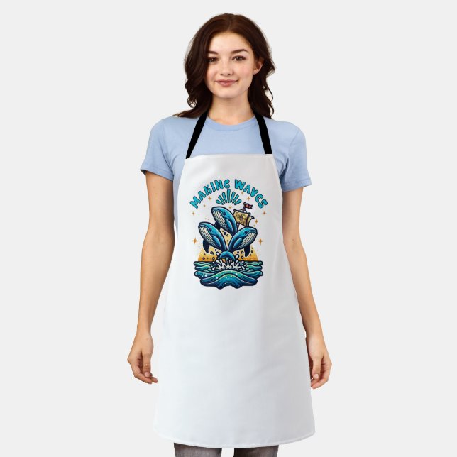 Making Waves Apron (Worn)