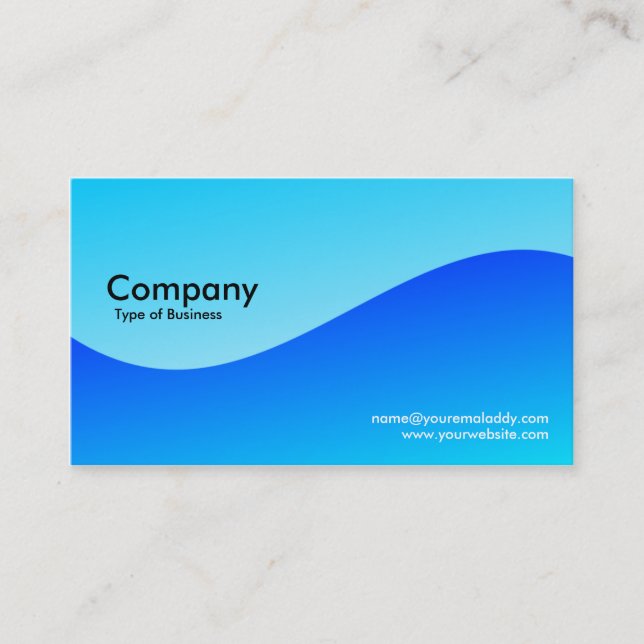 Making Waves Business Card (Front)
