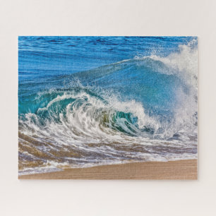Making Waves in Baja, Mexico Jigsaw Puzzle
