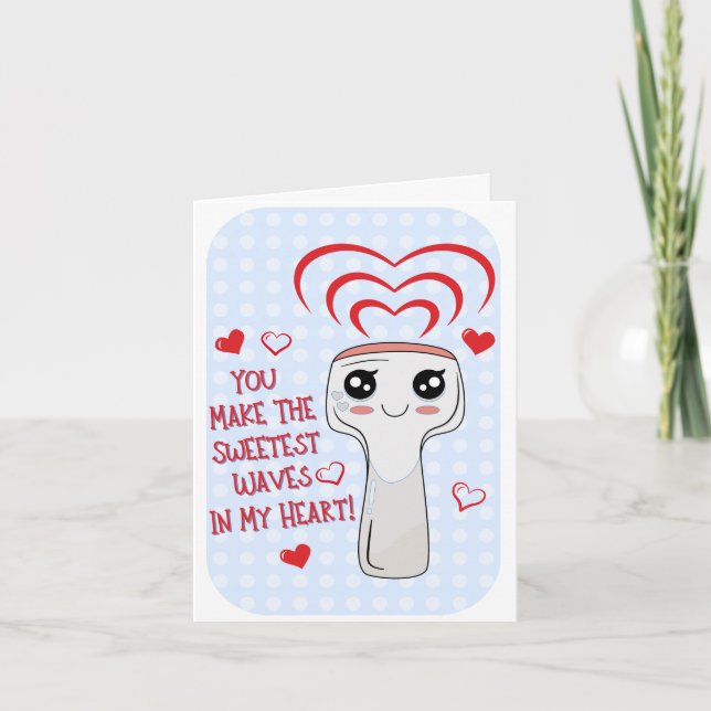 Making Waves Sonography Love Probe Card (Front)