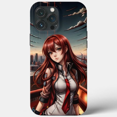 Makise Kurisu Steins Gate Anime iPhone 13 Pro Max Case
