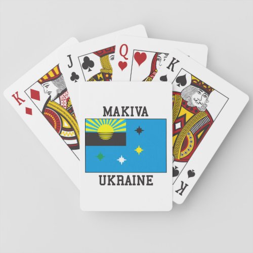 Makiva Ukraine Playing Cards