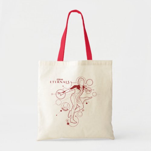 Makkari Astrometry Outline Tote Bag