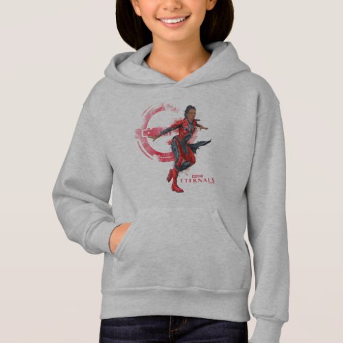 Makkari Brushed Illustration Hoodie