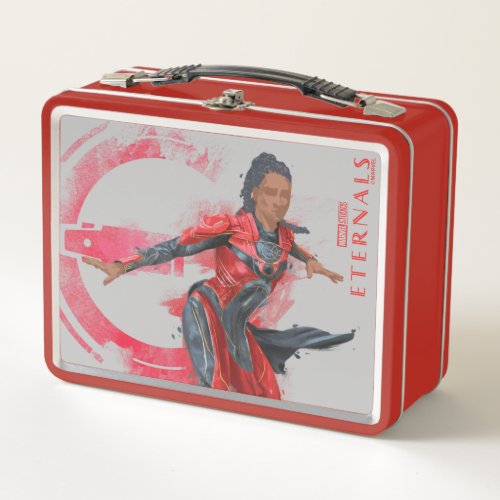 Makkari Brushed Illustration Metal Lunch Box