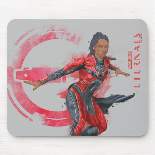 Makkari Brushed Illustration Mouse Pad