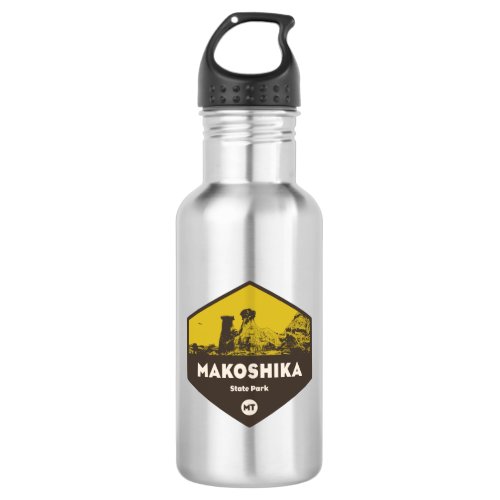 Makoshika State Park Montana Stainless Steel Water Bottle