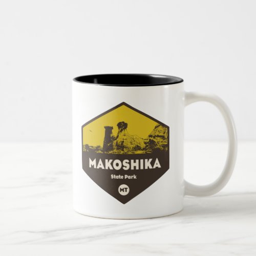 Makoshika State Park Montana Two_Tone Coffee Mug