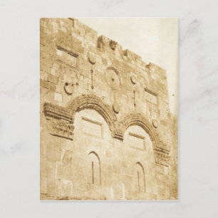 Maksim Of The Camp - The Golden Gate in Jerusalem Postcard