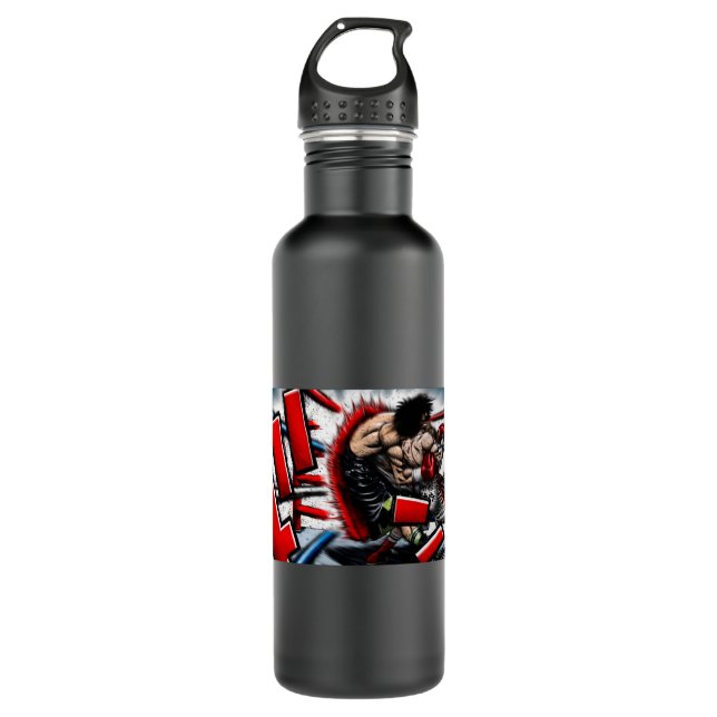 Makunouchi Ippo        Stainless Steel Water Bottle (Front)