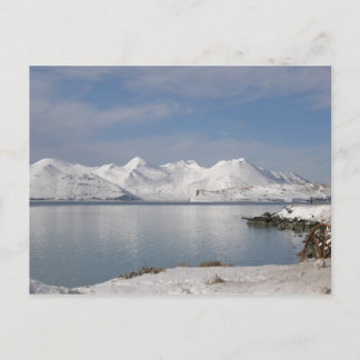 Makushin Mountains in Winter Postcard