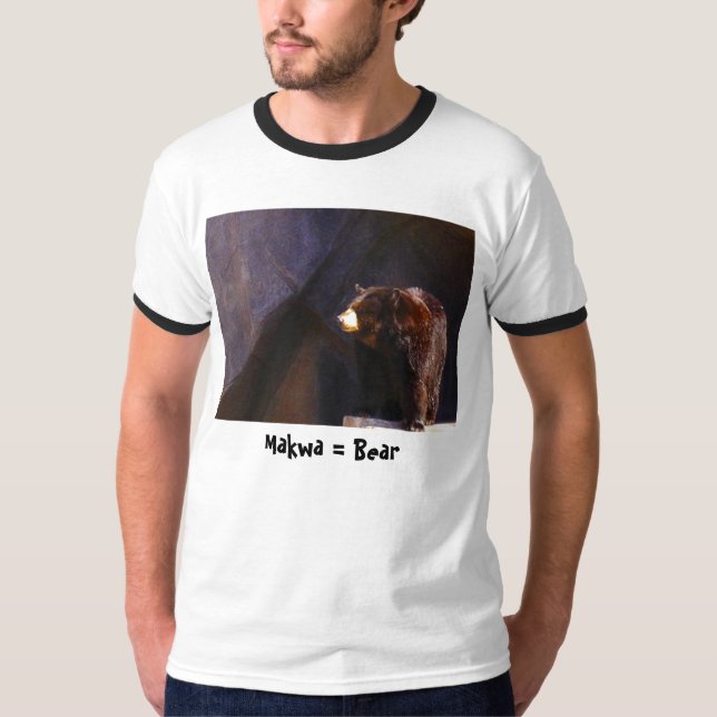 Makwa = Bear T-Shirt (Front)