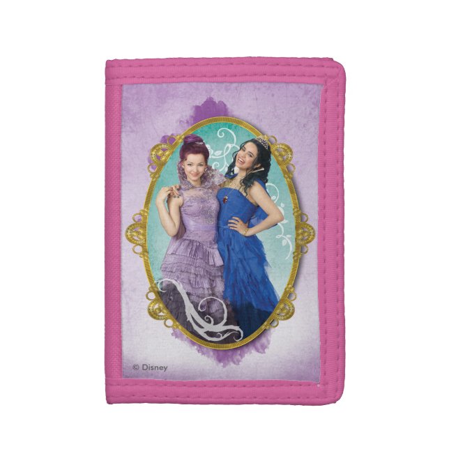 Mal and Evie Tri-fold Wallet (Front Vertical)