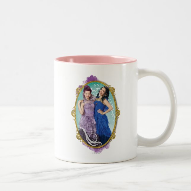 Mal and Evie Two-Tone Coffee Mug (Right)
