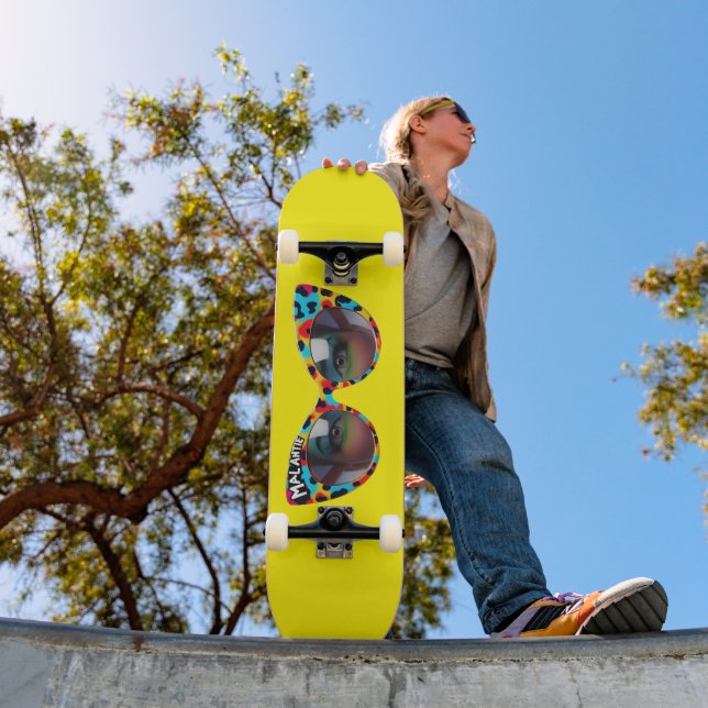 MAL ANTIE / Crazy Aunt Afrikaans humor Skateboard (Outdoor 1)