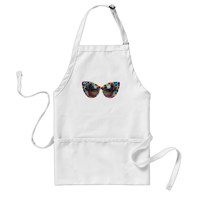 MAL ANTIE / Crazy Aunt Afrikaanse Humor Adult Apron (Front)