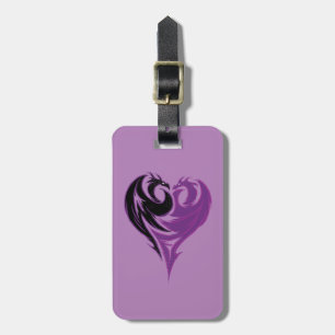 Mal Dragon Heart Luggage Tag