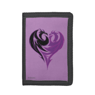 Mal Dragon Heart Trifold Wallet