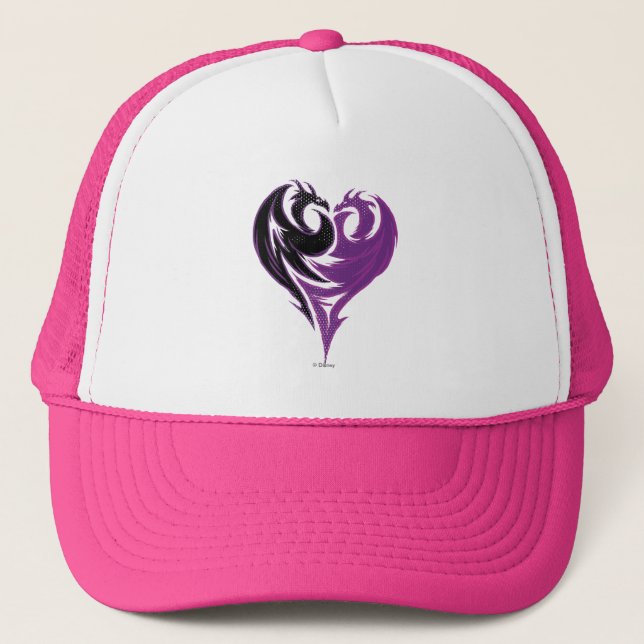 Mal Dragon Heart Trucker Hat (Front)