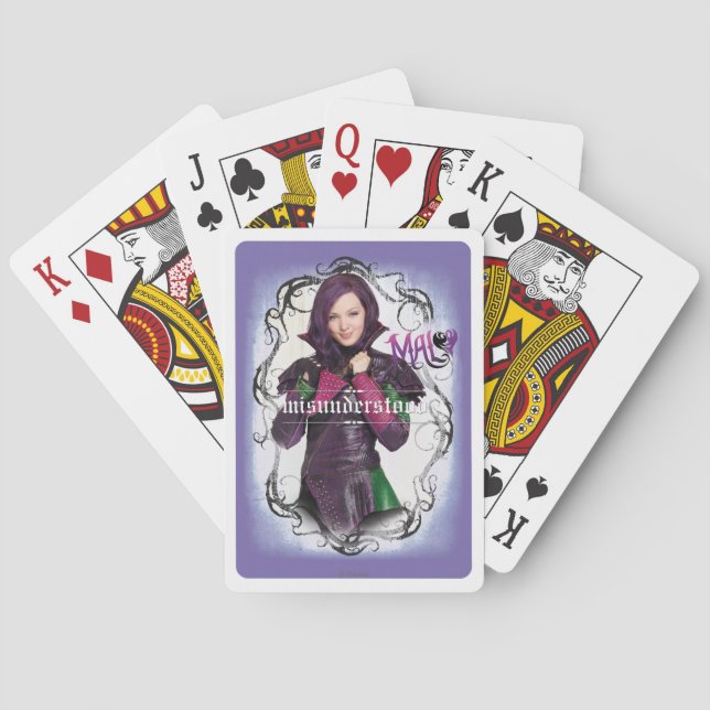 Mal - Misunderstood Playing Cards (Back)