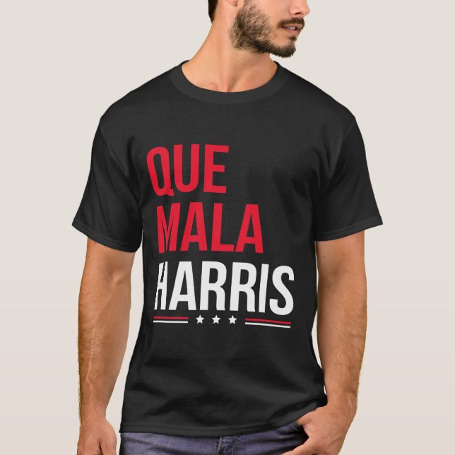 Mala Harris Anti Kamala Harris Joe Biden Border Pr T-Shirt (Front)