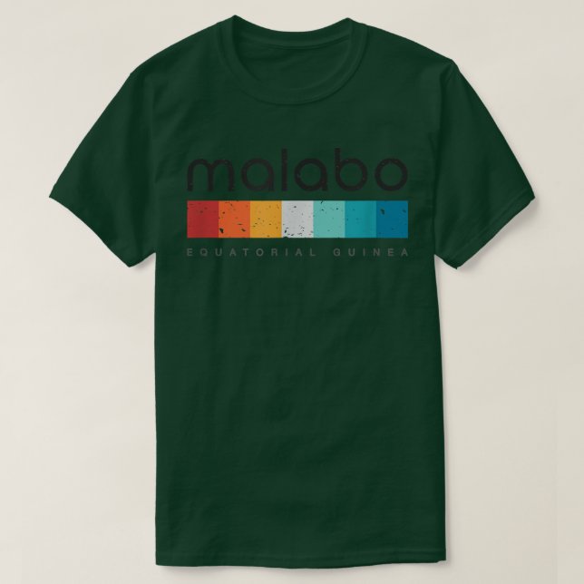 Malabo Equatorial Guinea T-Shirt (Design Front)