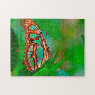 Malachite Butterfly. Jigsaw Puzzle