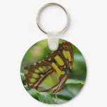Malachite Butterfly Keychain