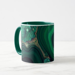 Malachite Cu6CO3(OH)2 Mug