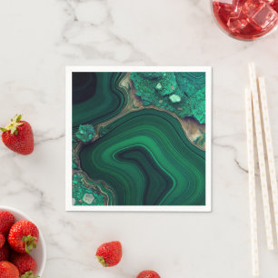 Malachite Cu6CO3(OH)2 Napkins