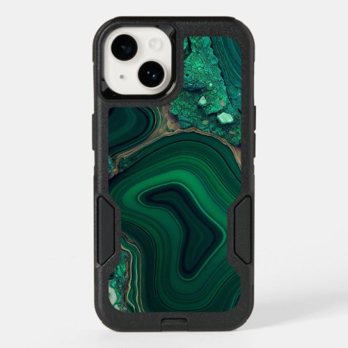 Malachite Cu6CO3OH2 OtterBox iPhone 14 Case