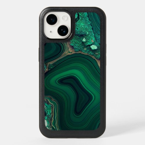 Malachite Cu6CO3OH2 OtterBox iPhone 14 Case