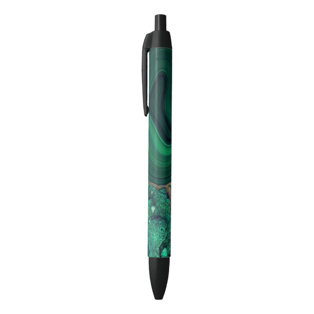 Malachite Cu6CO3(OH)2 Pen (Top (Vertical))