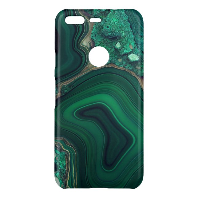 Malachite Cu6CO3(OH)2 Uncommon Google Pixel Case (Back)