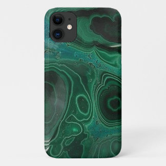 Malachite Geode iPhone 11 Case