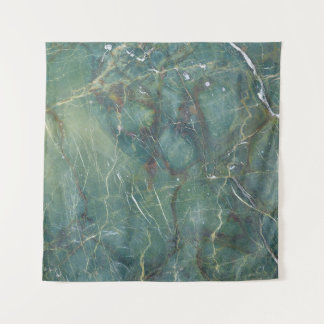 Malachite Green Marble Detailed Texture Tapestry