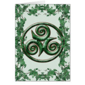 Malachite Ivy Triskel (Front)