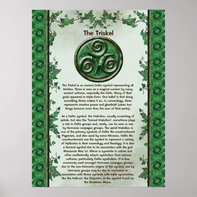 Malachite Ivy Triskel Informational Poster (Front)