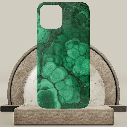 Malachite Nodules Green iPhone 12 Case