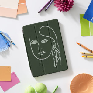 Malachite Portrait iPad Pro Cover