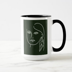 Malachite Portrait Mug