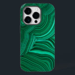 Malachite Slice Mineral Stone Phone Case<br><div class="desc">Photograph Closeup view of a slab of malachite. Choose your iphone model or transfer to another case type</div>
