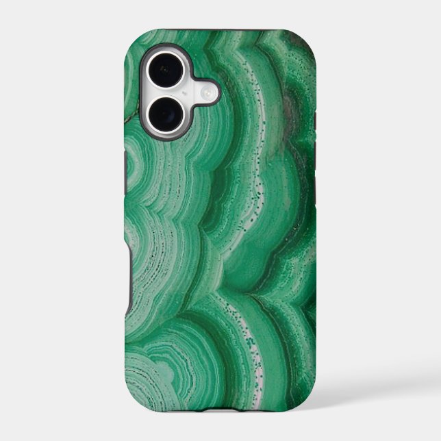 "Malachite Smart Phone Case" Iphone Case (Back)