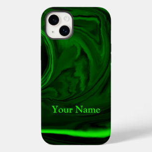 malachite stone green,personalised  Case-Mate iPho Case-Mate iPhone 14 Plus Case