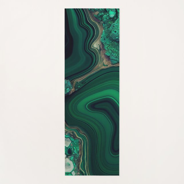 Malachite Yoga Mat (Front)
