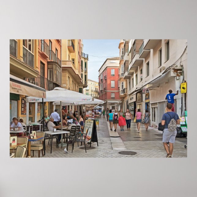 Malaga. #23. poster (Front)