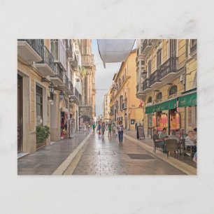 Malaga. #25.   postcard