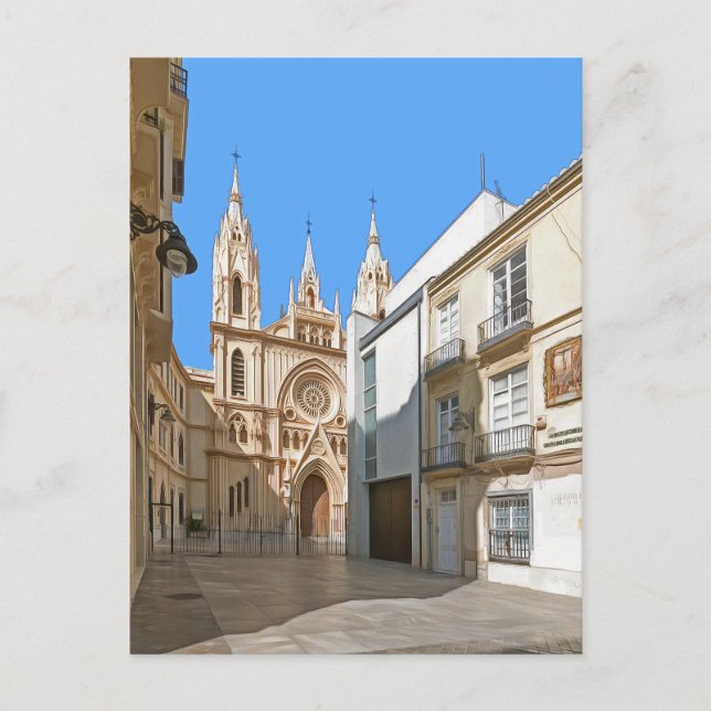 Malaga. #2.   postcard (Front)