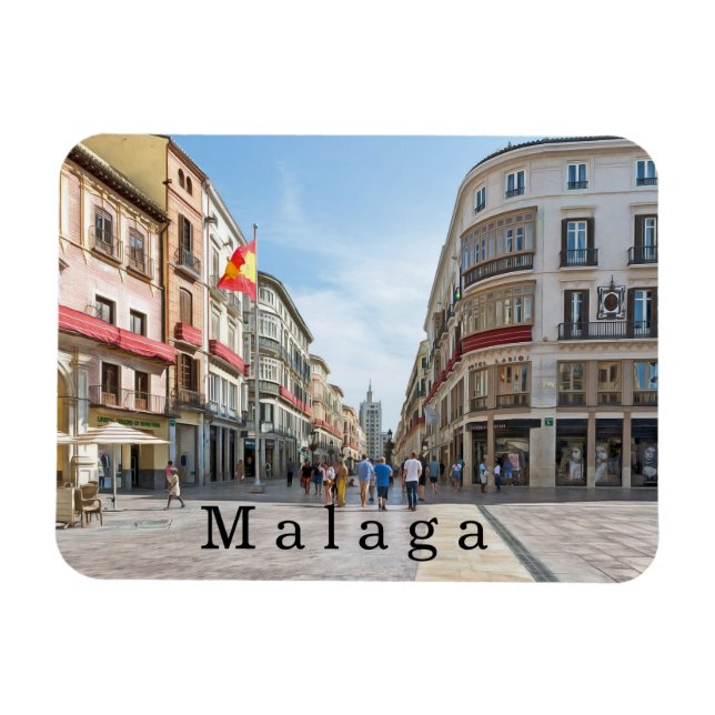 Malaga. #4.   magnet (Horizontal)
